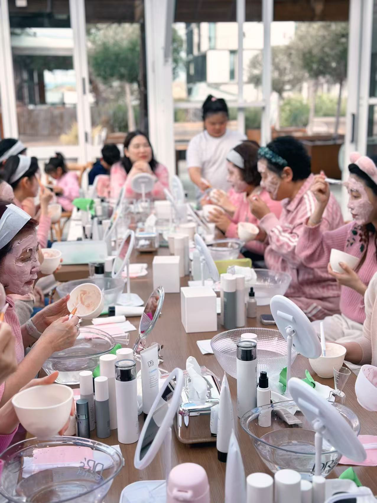 Facial party celebration at private event venue Melbourne